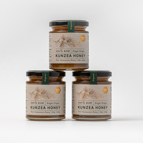 Kunzea Honey - 100% Raw Tasmanian Honey