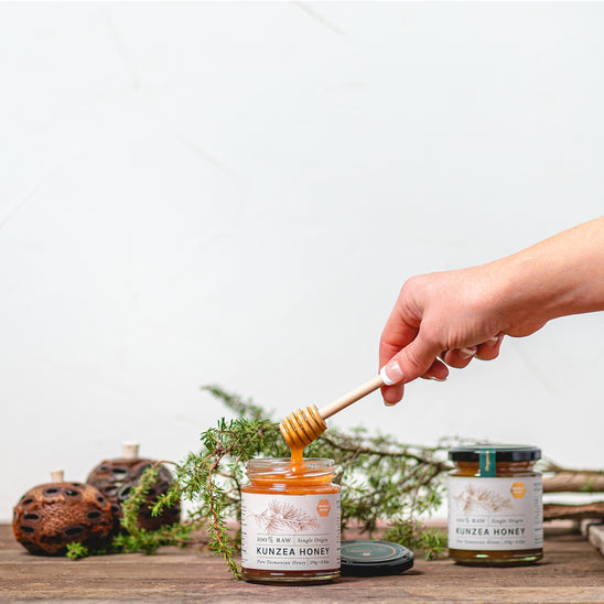 Kunzea Honey - 100% Raw Tasmanian Honey