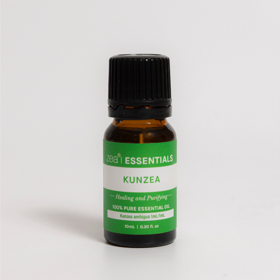Kunzea Essential Oil, on a plain background