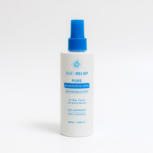 Magnesium Oil Topical Spray, on a plain background