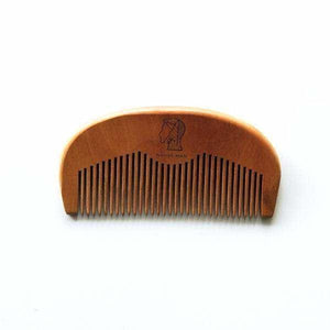 Wooden Beard & Hair Pocket Comb